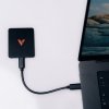 Dysk zewnętrzny Verbatim SnapBack Ultra  Slim SSD 512GB czarny 32335